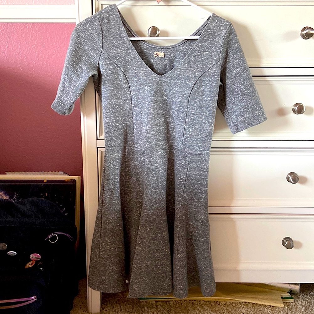 Gray Hollister Dress